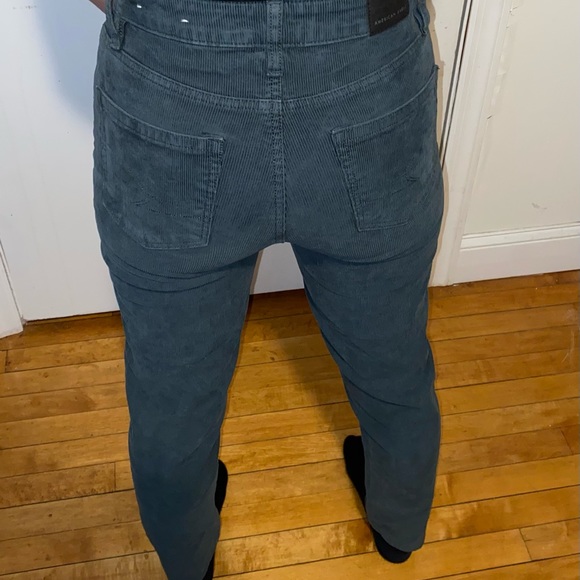 American Eagle Corduroy Stretch Trousers, Size 000 - Picture 9 of 12